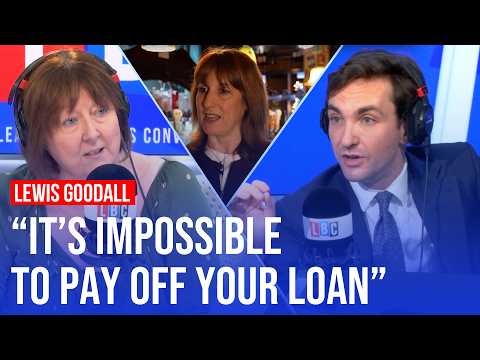 Student loans are 'fair', says Rachel Reeves, amid backlash | LBC