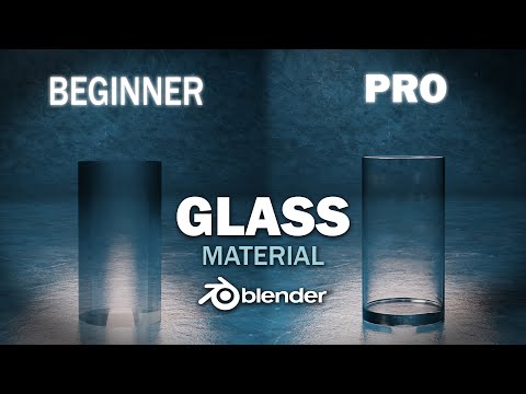 3 Simple steps to make Realistic Glass