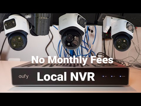 Record EVERYTHING Without Monthly Fees, eufy PoE NVR Security System & Bullet PTZ Cameras