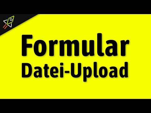 HTML Formular mit JavaScript verarbeiten (inkl. Dateiupload)
