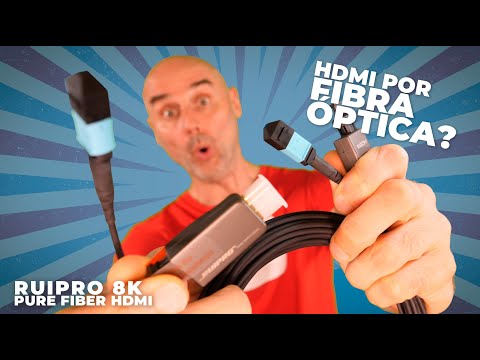 A fiber-optic HDMI 2.1 cable? 💥 Up to 200m lossless ‼️ Ruipro 8K Pure Fiber