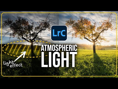 Create DEPTH with ATMOSPHERIC LIGHT in LIGHTROOM!