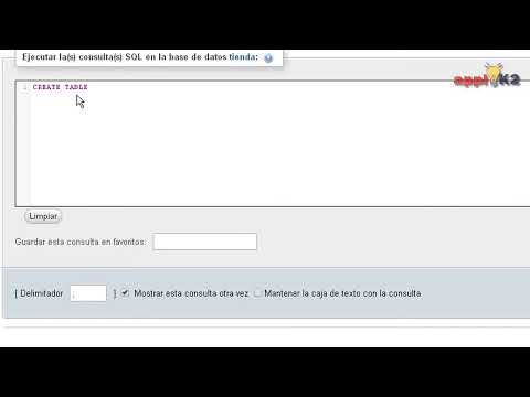 Crear BD MYSQL con Sentencias SQL en PhpMyAdmin usando XAMPP Server
