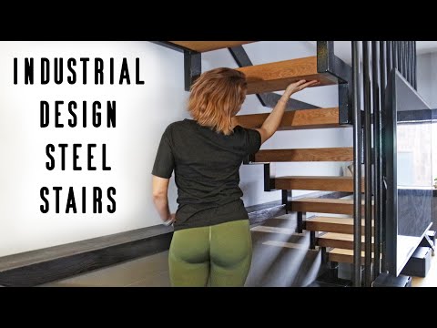 We Built a Modern Stairs with DIY and Saves Over $5,000