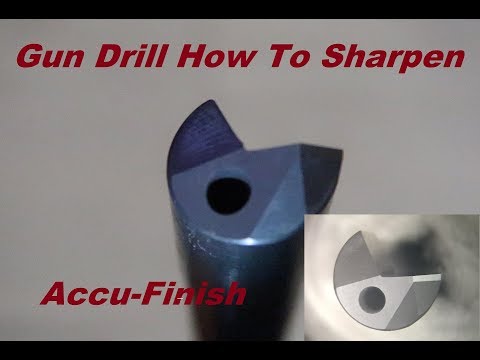 Sharpen A Gundrill