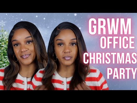 GRWM FOR OFFICE CHRISTMAS PARTY