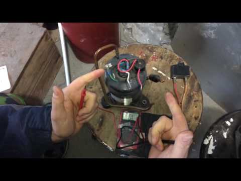 Air conditioning compressor. Electrical diagram, connection, Dnepr