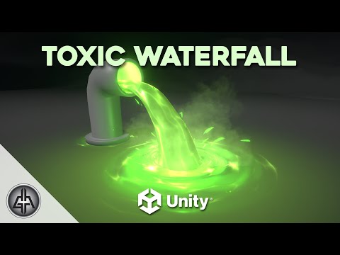 Unity Shader Graph - Toxic Waterfall Effect Tutorial