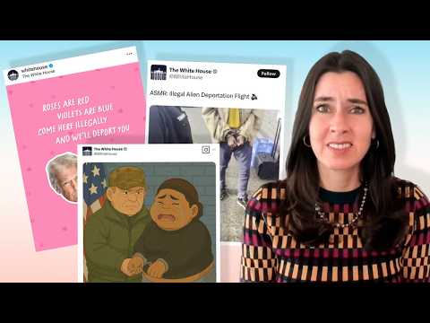 The White House's social media is unhinged