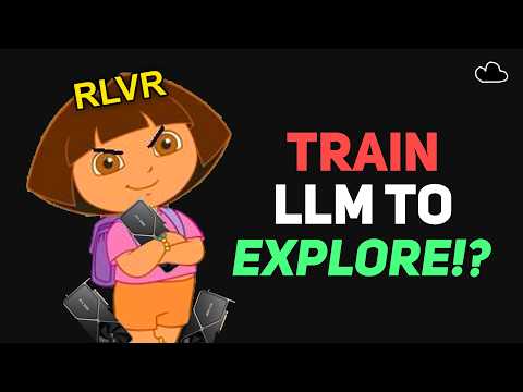 New AI Meta: Train LLMs To Explore On "Hard" Tokens [RLVR + Entropy]