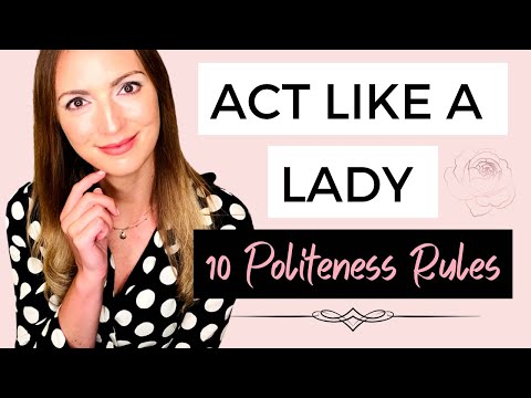 Politeness for Women with Class!💎Behaviors that make you Sophisticated