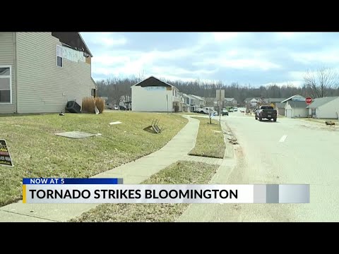 Monroe County crews work to clean up tornado damage