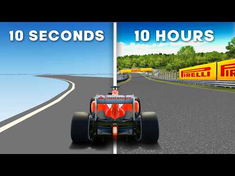 I Made an F1 Track in 10 Seconds, 10 Minutes & 10 Hours… Then Raced on Them!