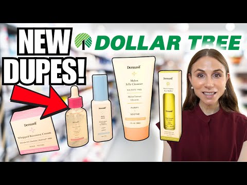 Drunk Elephant Dupes at Dollar Tree?! Dermatologist Investigates…