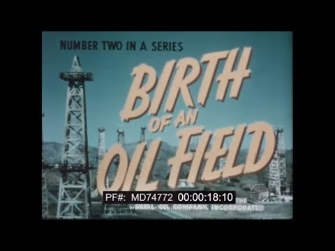 "BIRTH OF AN OIL FIELD"   1949 GEORGE PAL ANIMATED FILM FOR SHELL OIL CO.      MD74772