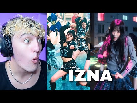 South African REACTS TO IZNA! | 'BEEP' + 'MAMA MIA' MV!