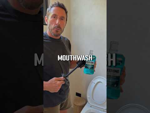 Do NOT put mouthwash in your mouth