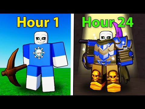 I Spent 24 Hours In The Forge Roblox