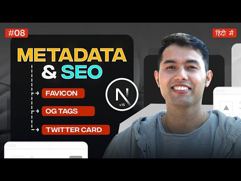 Next.js Metadata SEO Mastery🔥Add Favicon, OG Tags & Twitter Cards