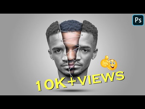 Face Mask Effect In Photoshop I Photoshop Tutorial