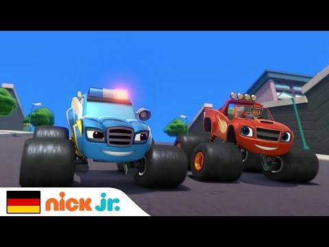 Blaze und die Monster-Maschinen | Blaze stellt die Diebin, DIE GANZE FOLGE | Nick Jr. Deutschland
