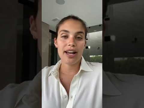 Sara Sampaio/makeup routine/ Armani beauty/2020