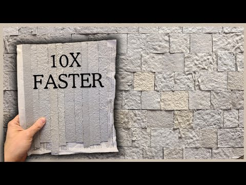 STOP laying egg carton stones one at a time