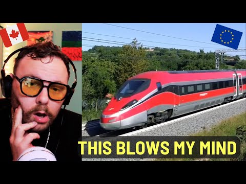 Canadian Amazed by Top 10 Fastest High Speed Trains in Europe