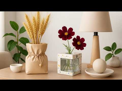 2 Amazing Recycling Ideas You Can Do at Home with Plaster and Glass Jars! 🏡 You'll Love These Ideas!