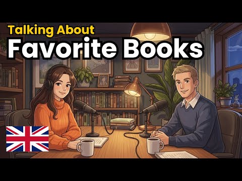 How to Talk About  Favorite Books in English | English Conversation Practice