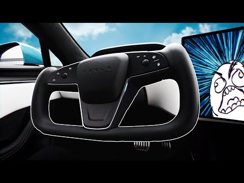 20.000km mit Teslas "innovativem" Yoke Lenkrad...