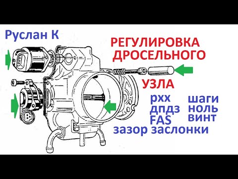 How to adjust the throttle assembly and make friends with the sensors. Flap clearances and idle.