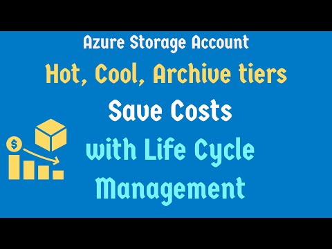 Azure Storage Account | Blob Hot vs Cool vs Archive | Optimize Costs with  Azure