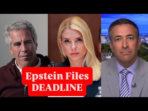 Epstein Deadline EXPLODES! Ari Melber previews Friday FILES (The law, Making DOJ comply)