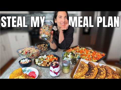 High-Protein Vegan Meal Prep (+PDF guide)