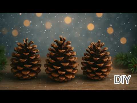🌲✨ Incredible pine cone ideas that will surprise you! 🎄