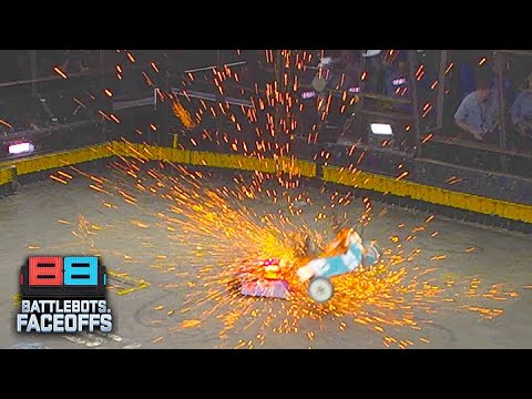 [Full Fight] Brutal Blows: This Bot Hit Like a Freight Train! | BATTLEBOTS FaceOffs