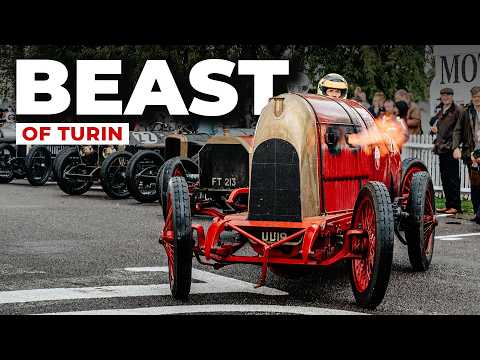 28.4-litre MONSTER - The Beast of Turin takes on Goodwood