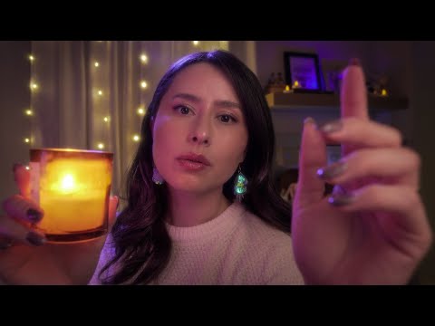 ASMR Plucking Every Bit of Negative Energy Away ✨✂ No Talking (Rain & Waves)