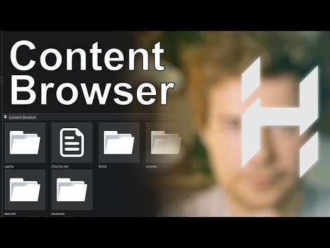 ImGui Thumbnail Layout - Content Browser Panel // Game Engine Series