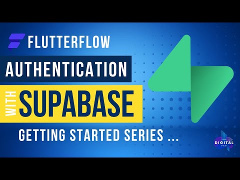 Setup #Supabase Authentication in #FlutterFlow - Full Walkthrough