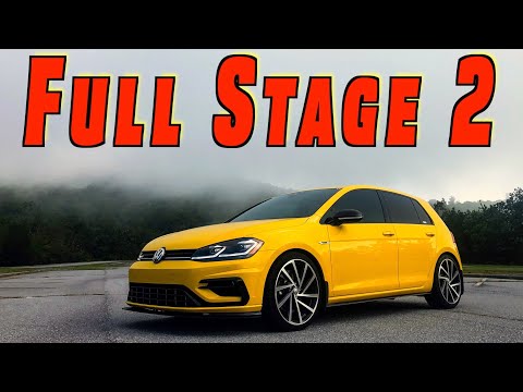 Turbo Inlet Pipe Upgrade and FULL Stage 2 Golf R Modifications