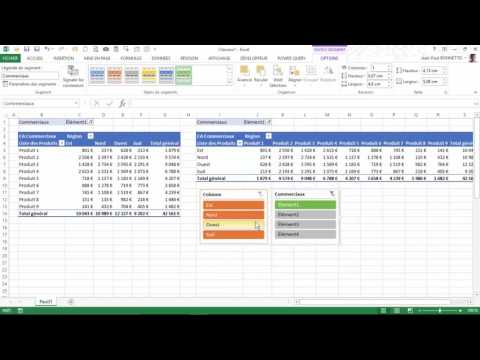Excel - Comment Consolider des Classeurs avec l'outil TCD