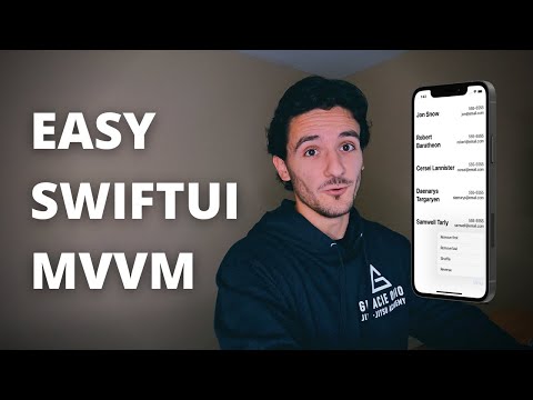 SwiftUI MVVM Tutorial: Simple Example with ObservableObject