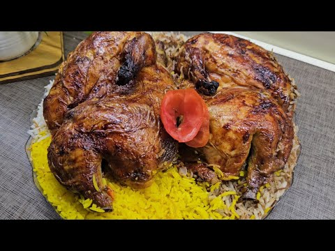 شوي دجاج بطريقتي الخاصة  والله اطيب من المطاعم