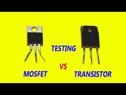 MOSFET vs Transistor Testing Difference