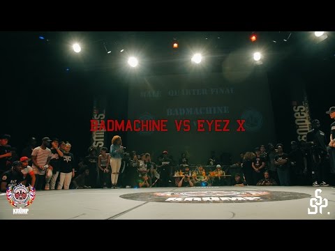 Badd Machine vs Eyez X | Male Quarterfinal | EBS KRUMP WORLD CHAMPIONSHIP 2016