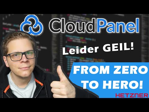 Ich hab das BESTE WEBHOSTING DASHBOARD gefunden! ++ Installation CloudPanel in der Hetzner Cloud.