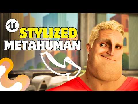 Stylize METAHUMAN with MAYA Plugin | Unreal Engine 5