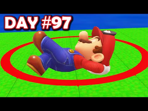 Mario Challenge - Survive 100 Days in Circle, Win $100,000!! (Mr Beast Super Mario Parody)